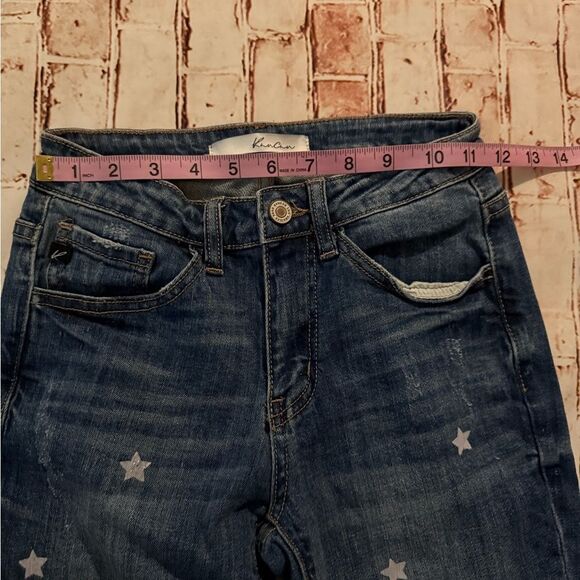 KanCan Blue Skinny Jeans Distressed Denim - Picture 10 of 11